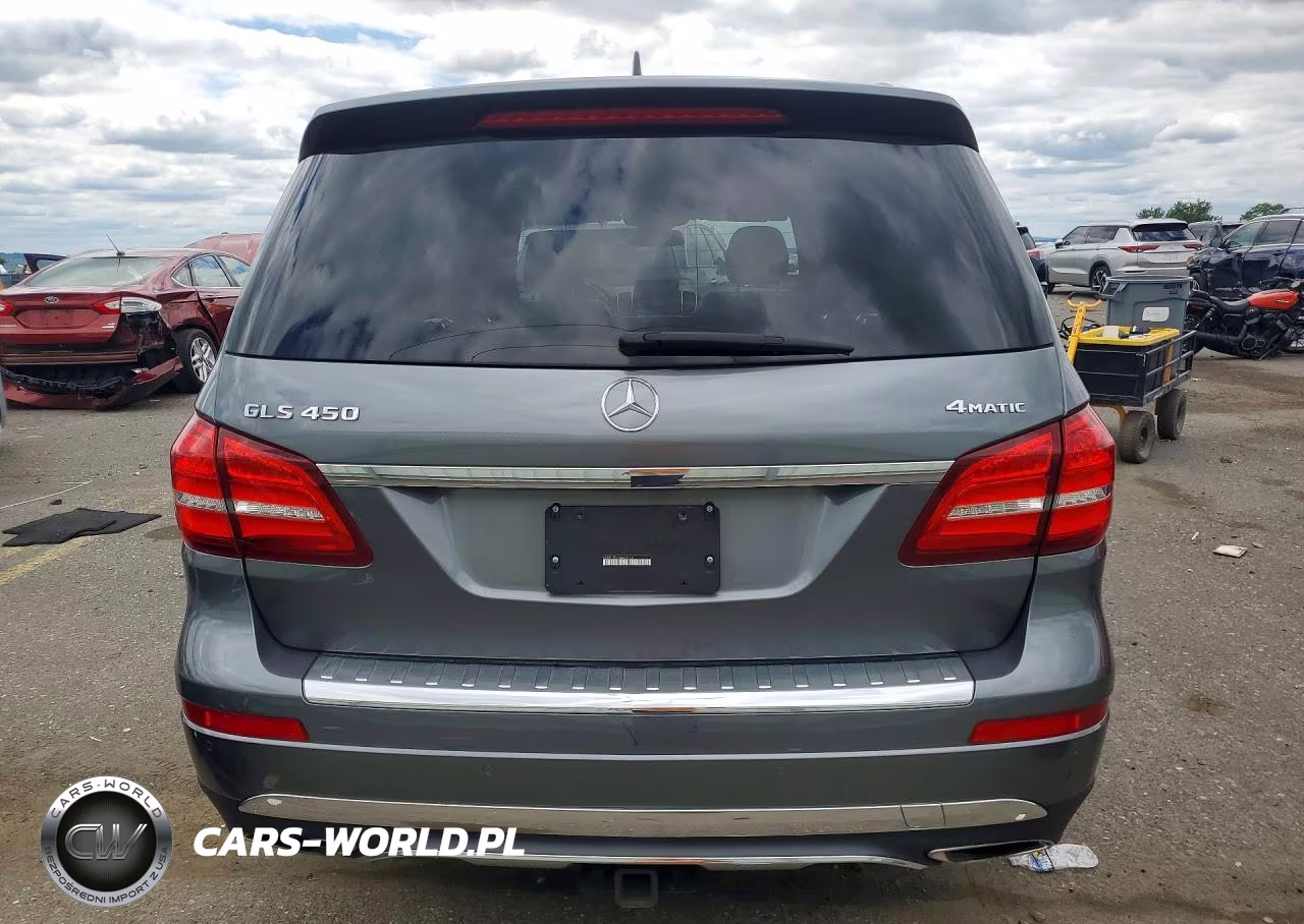 2017 Mercedes-Benz Gls 450 4Matic VIN:4JGDF6EE4HA828514 - 6