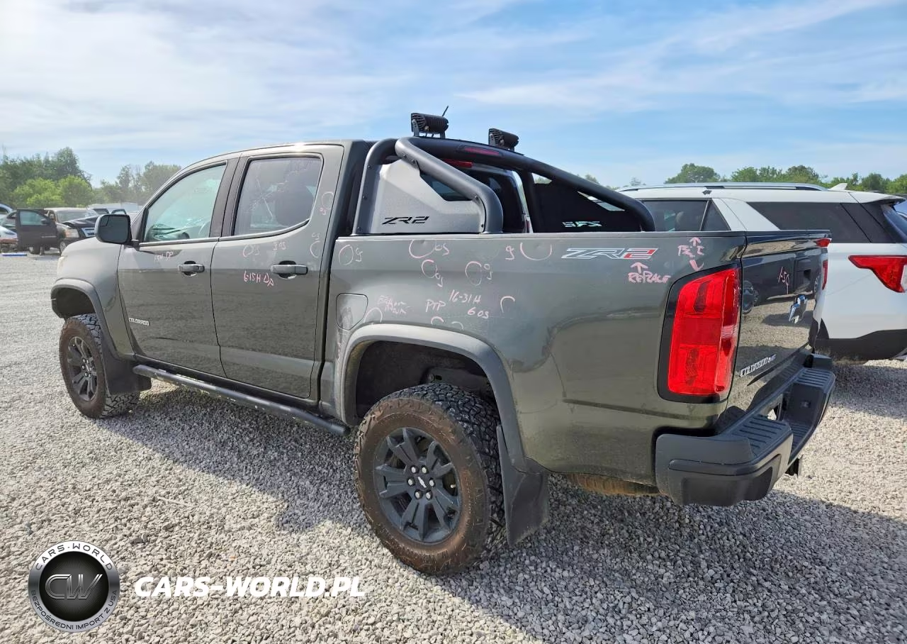 2018 Chevrolet Colorado Zr2 VIN:1GCGTEEN8J1199799 - 2
