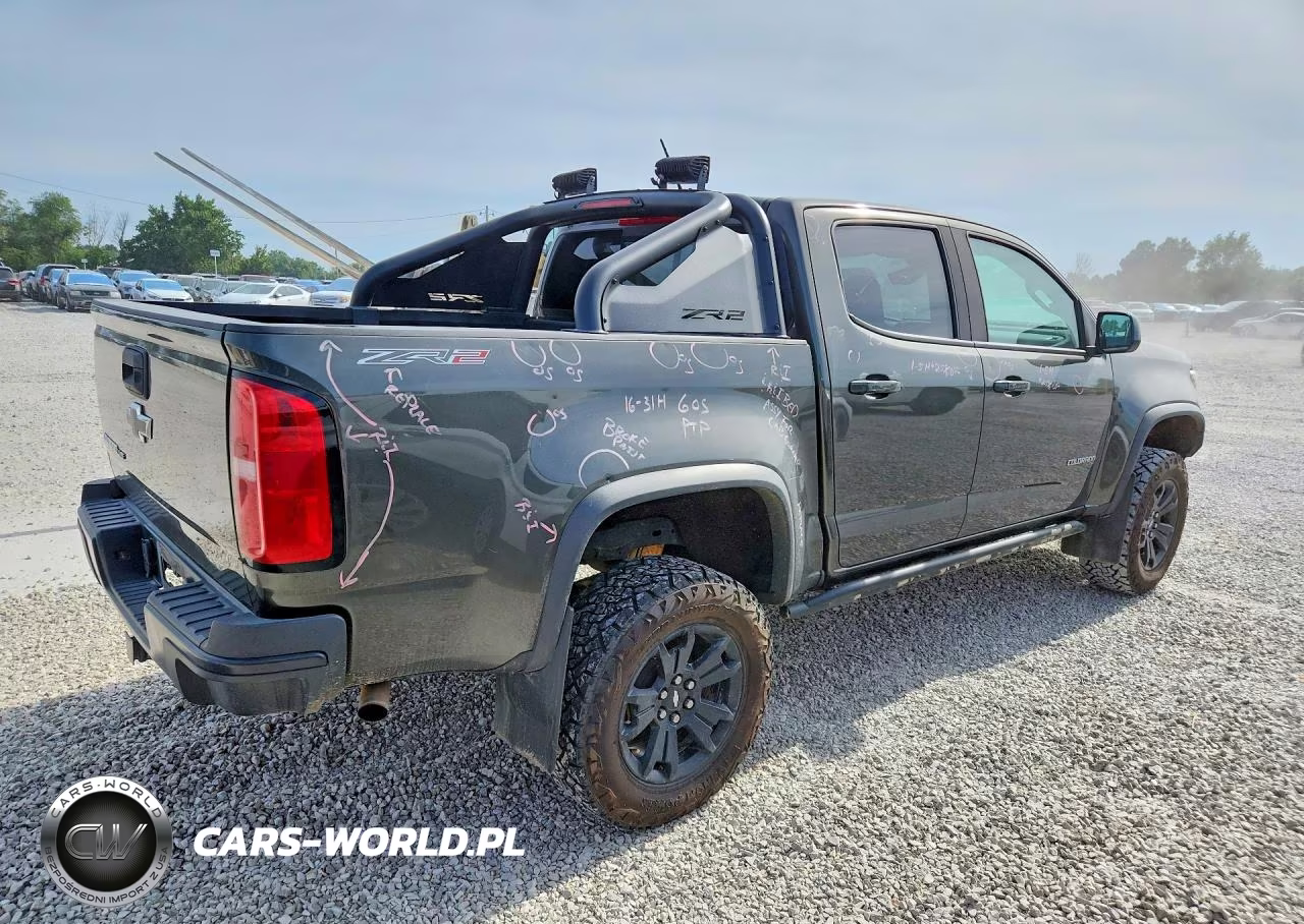 2018 Chevrolet Colorado Zr2 VIN:1GCGTEEN8J1199799 - 3