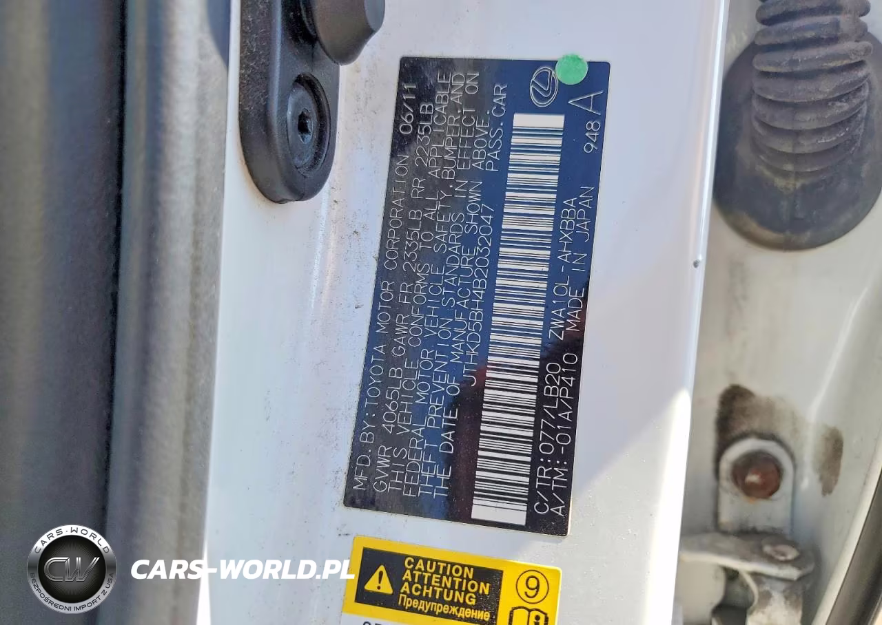 2011 Lexus Ct 200 VIN:JTHKD5BH4B2032047 - 12