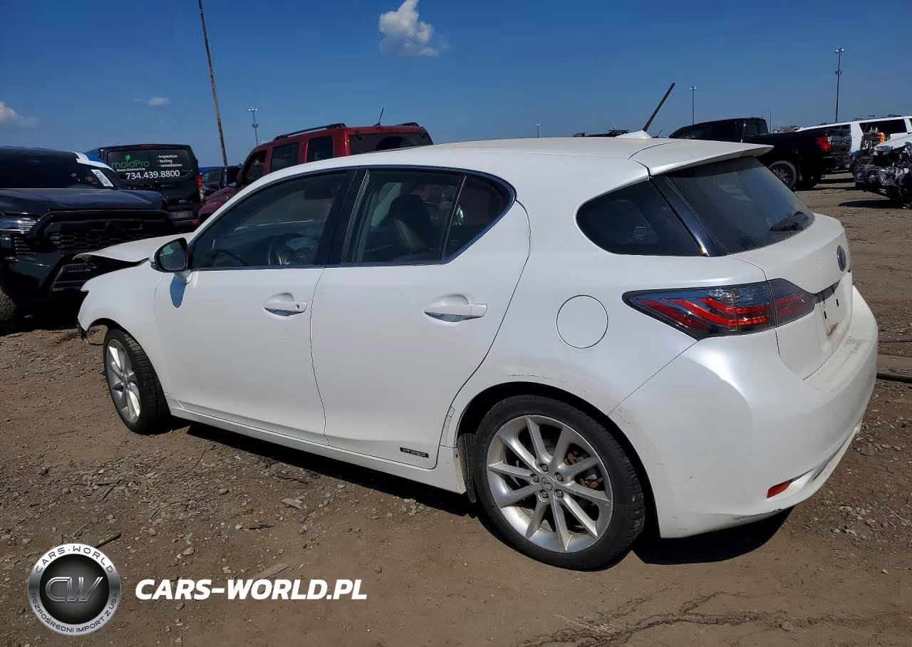 2011 Lexus Ct 200 VIN:JTHKD5BH4B2032047 - 2