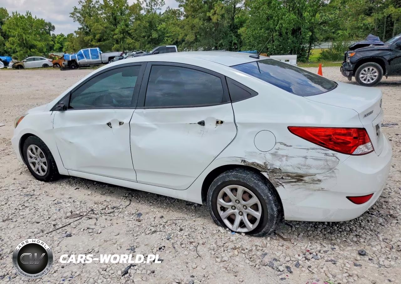 2012 Hyundai Accent Gls VIN:KMHCT4AE8CU241352 - 2