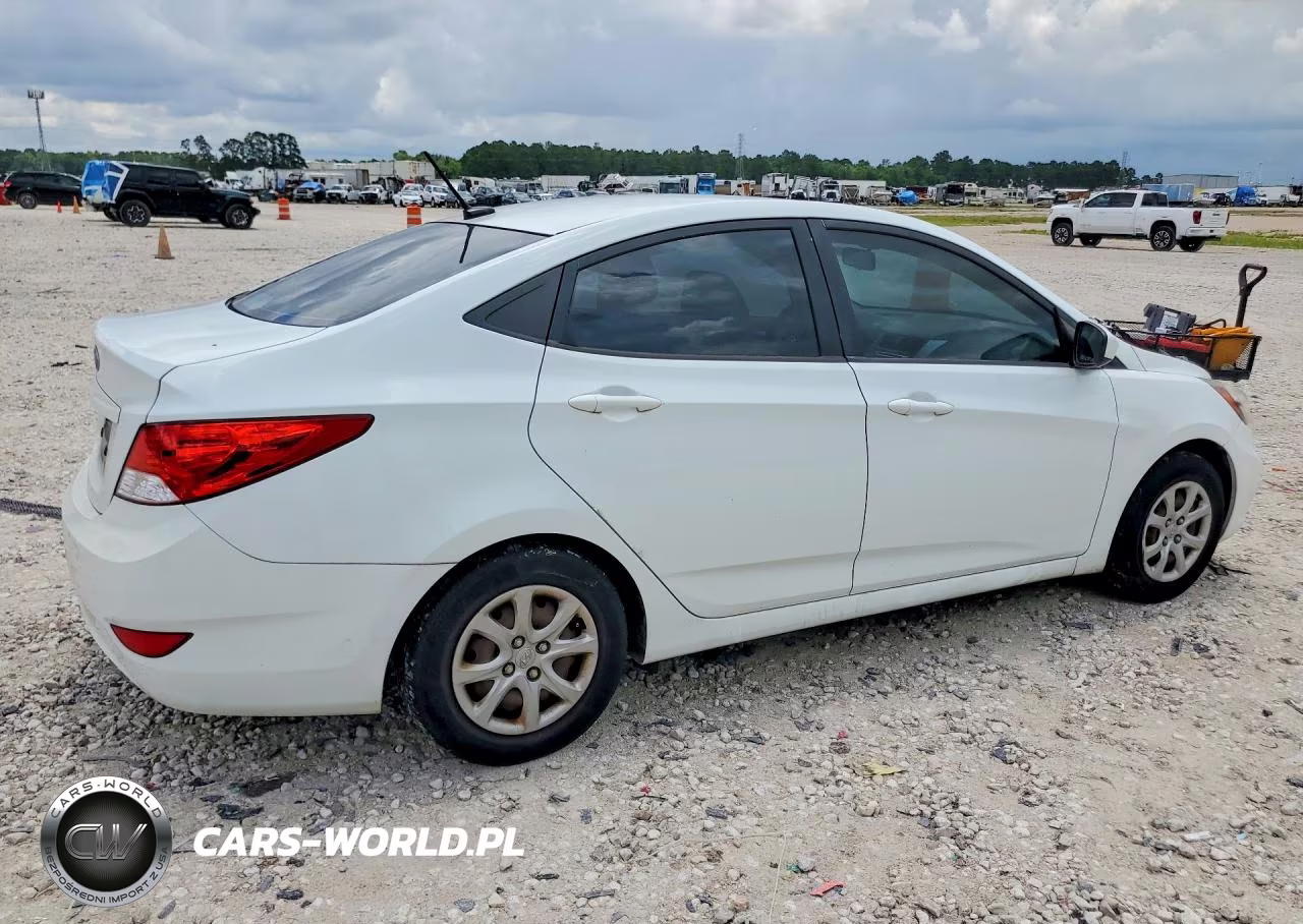 2012 Hyundai Accent Gls VIN:KMHCT4AE8CU241352 - 3