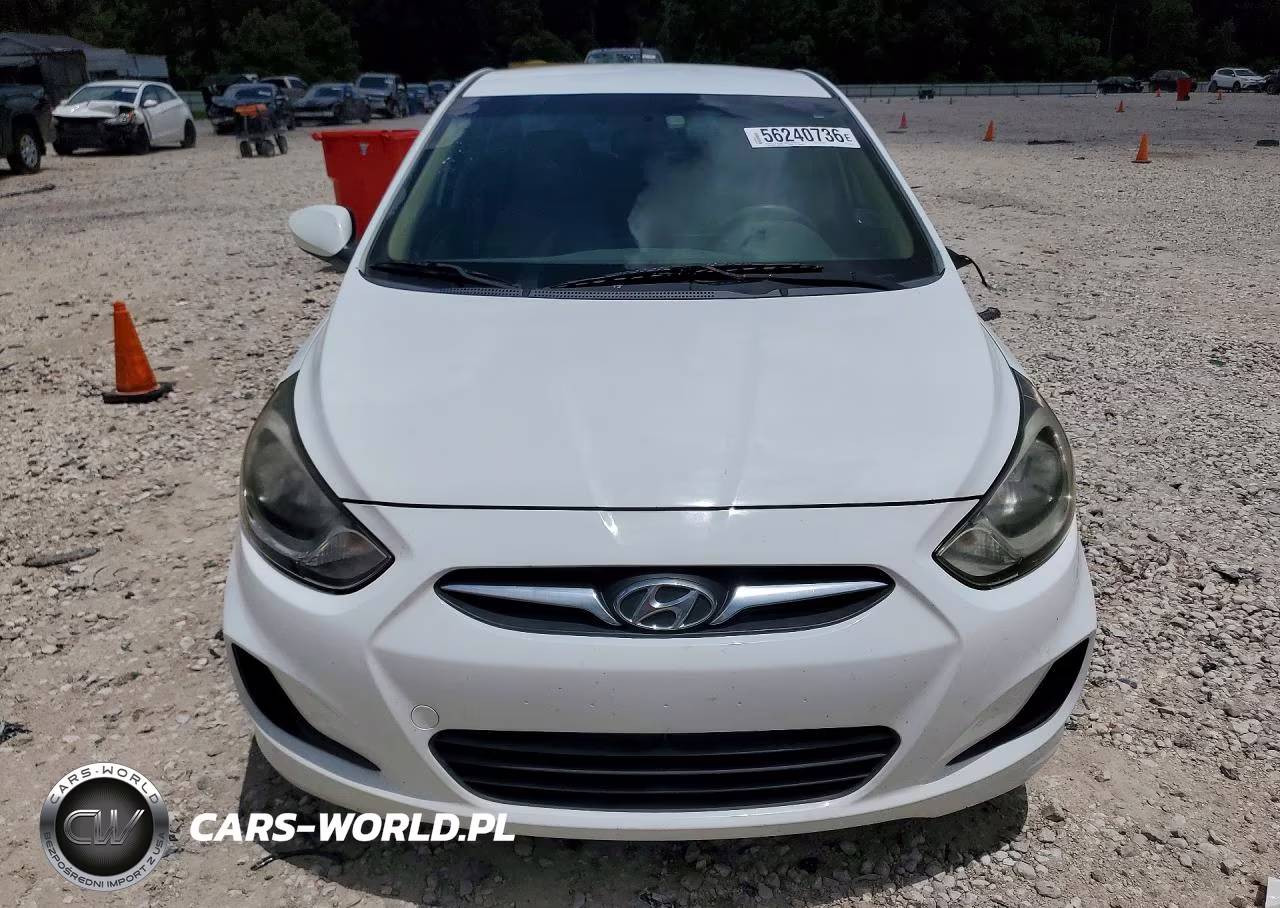 2012 Hyundai Accent Gls VIN:KMHCT4AE8CU241352 - 5