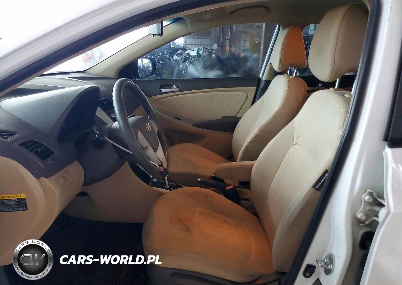 2012 Hyundai Accent Gls VIN:KMHCT4AE8CU241352 - 7