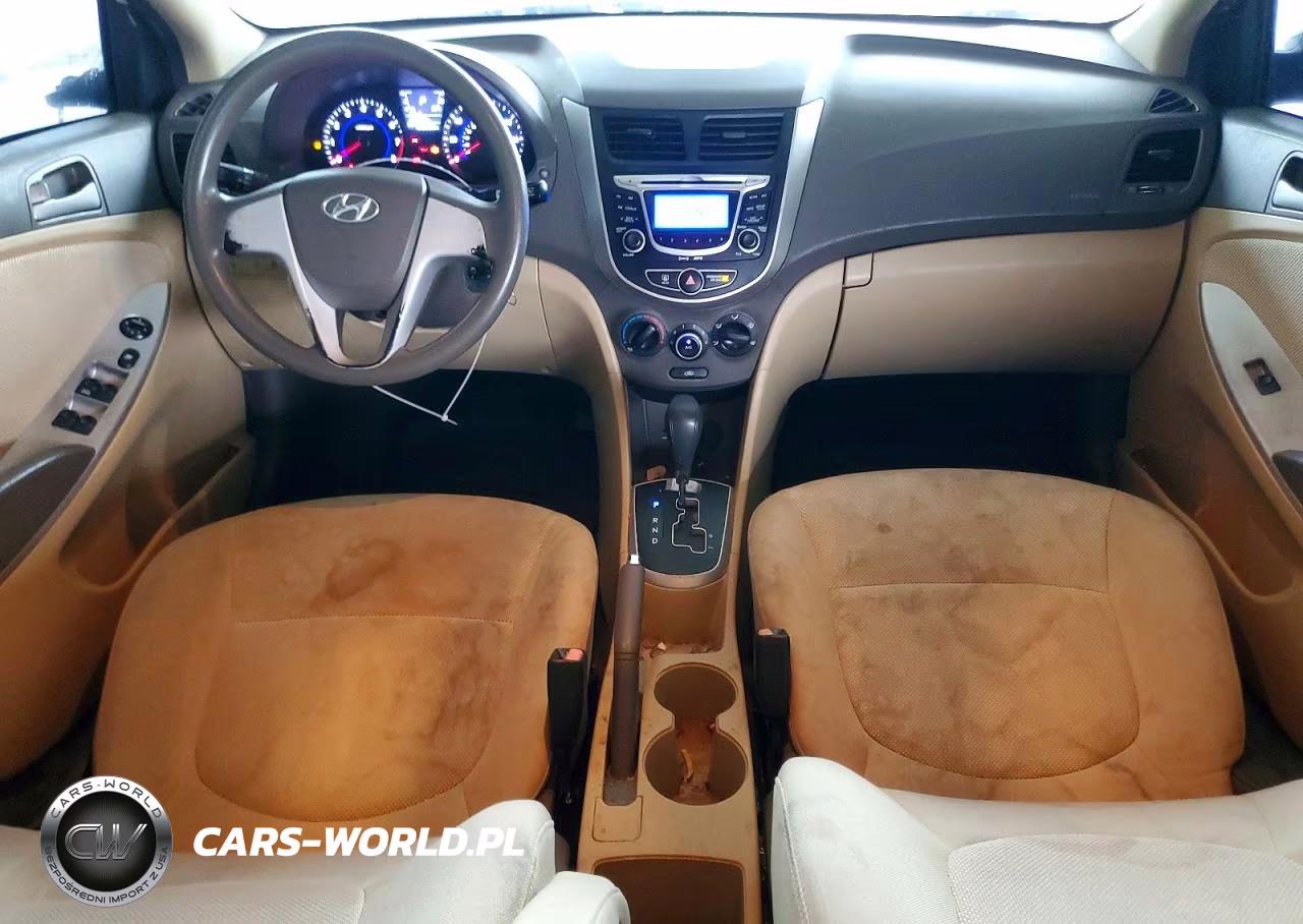 2012 Hyundai Accent Gls VIN:KMHCT4AE8CU241352 - 8