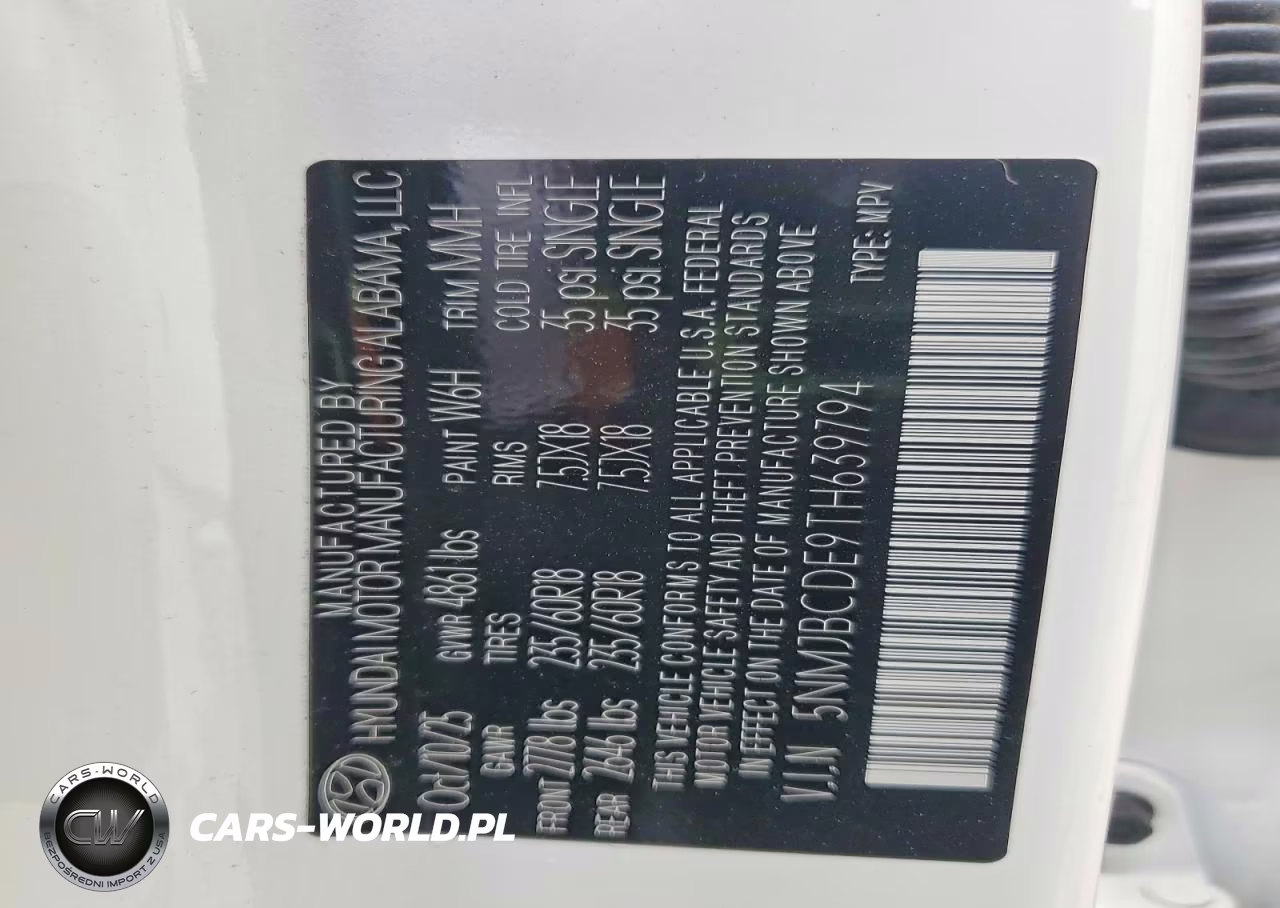 2026 Hyundai Tucson Sel VIN:5NMJBCDE9TH639794 - 14