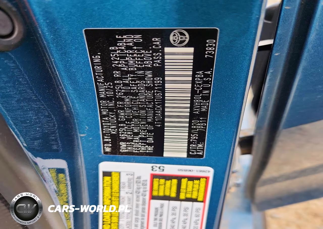 2026 Toyota Camry Xse VIN:4T1DAACK1TU671199 - 12