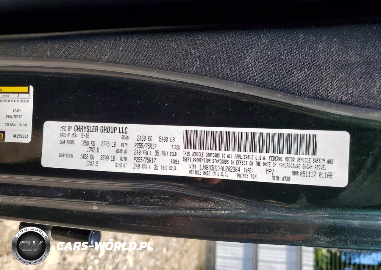 2010 Jeep Wrangler Unlimited Sport VIN:1J4BA3H17AL202364 - 12