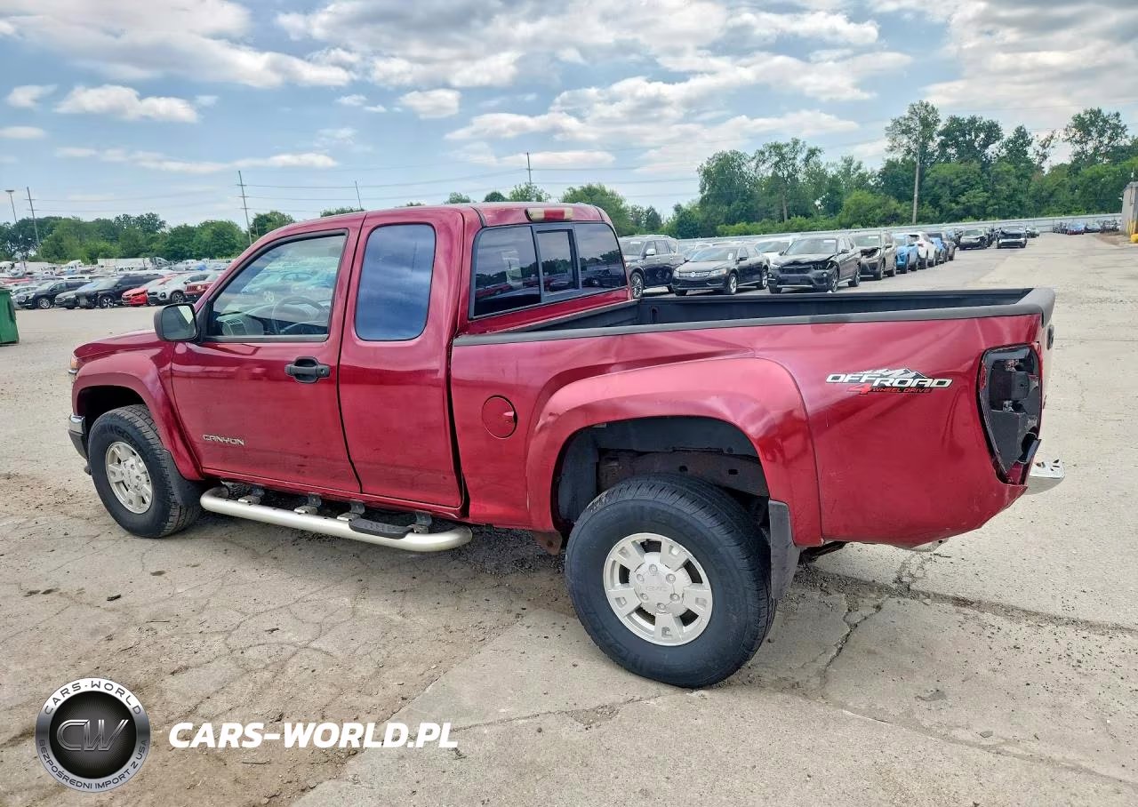 2004 GMC Canyon VIN:1GTDT196048146587 - 2