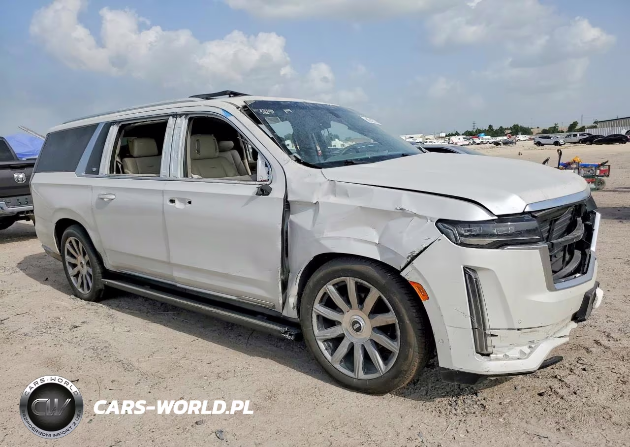 2022 Cadillac Escalade Esv Premium Luxury Platinum VIN:1GYS4MKL7NR176102 - 4