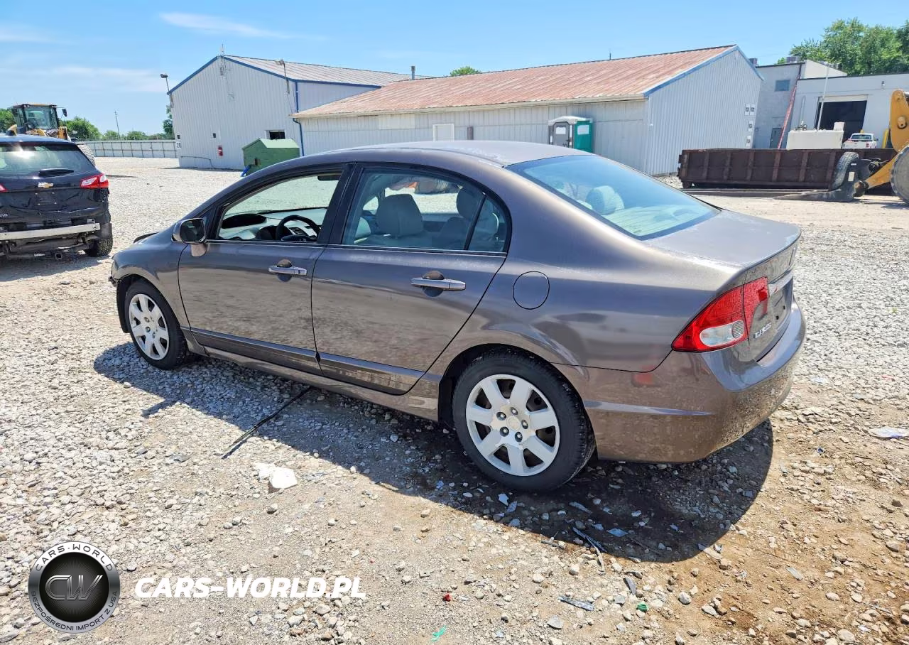 2010 Honda Civic Lx VIN:2HGFA1F59AH575020 - 2