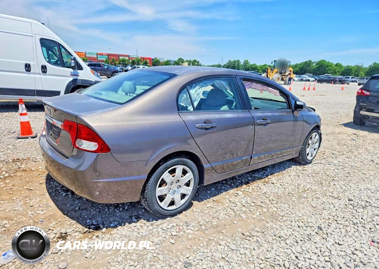 2010 Honda Civic Lx VIN:2HGFA1F59AH575020 - 3