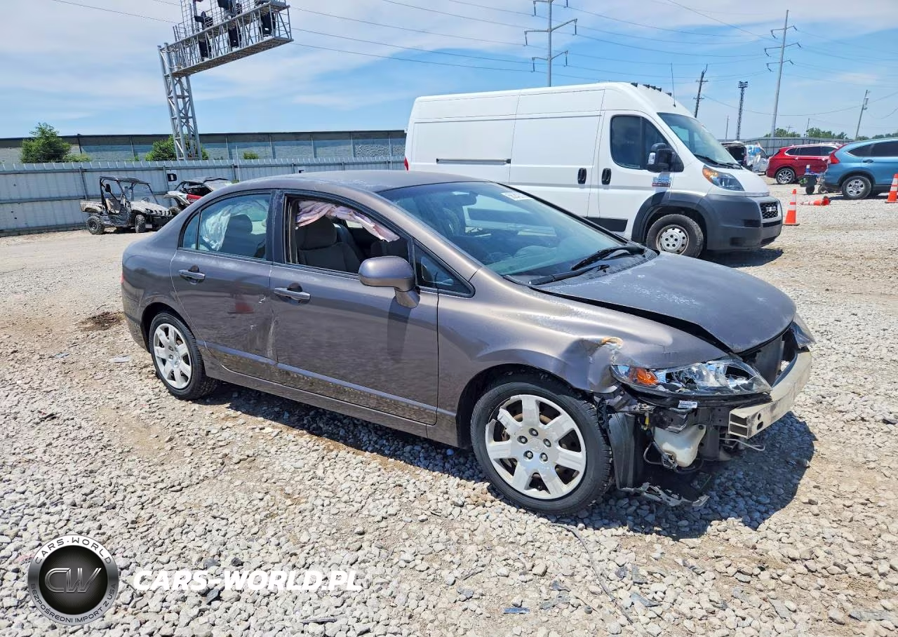 2010 Honda Civic Lx VIN:2HGFA1F59AH575020 - 4