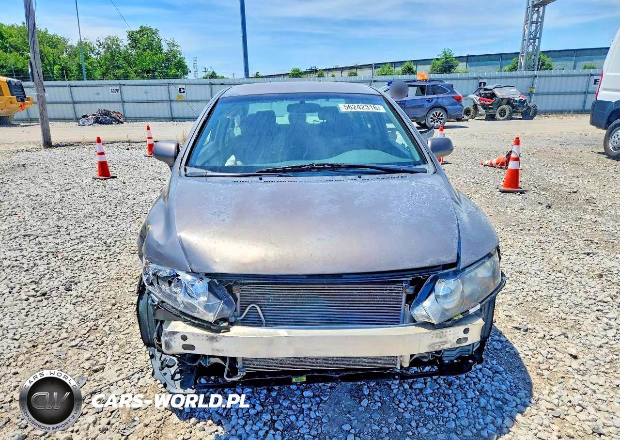 2010 Honda Civic Lx VIN:2HGFA1F59AH575020 - 5