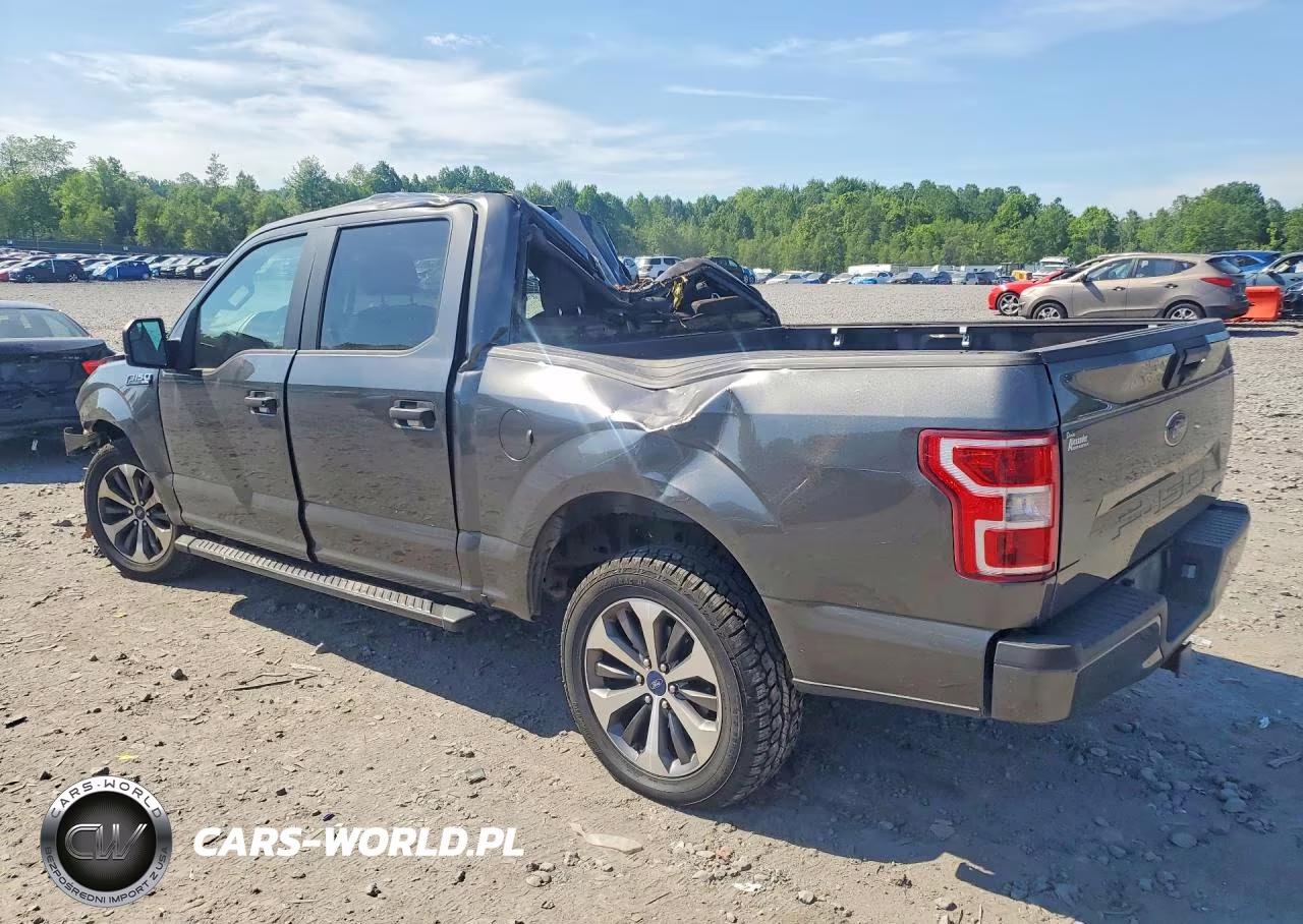 2019 Ford F150 Supercrew VIN:1FTEW1EP8KFC04934 - 2