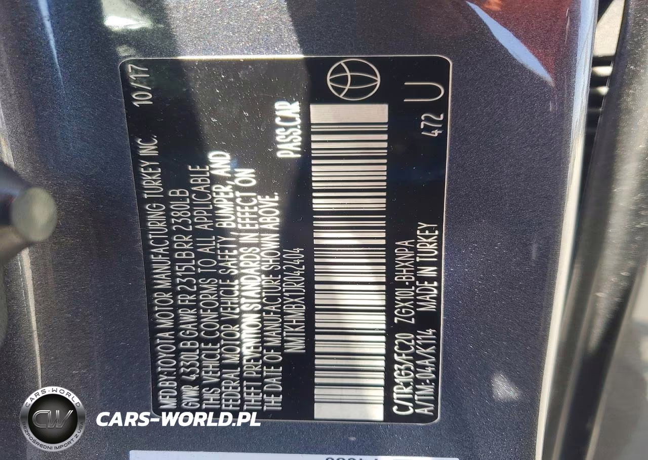 2018 Toyota C-Hr Xle VIN:NMTKHMBX1JR042404 - 12