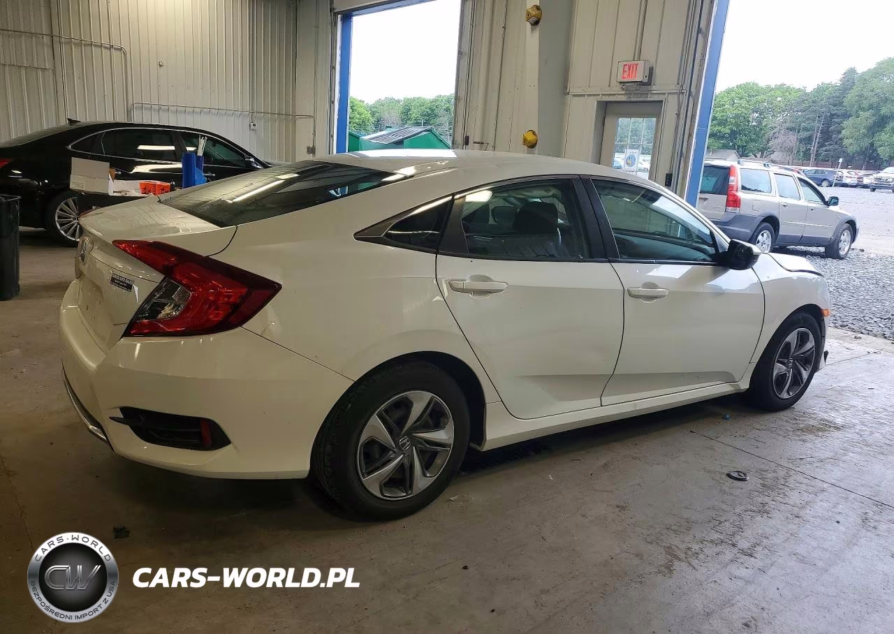 2021 Honda Civic Lx VIN:2HGFC2F6XMH539608 - 3