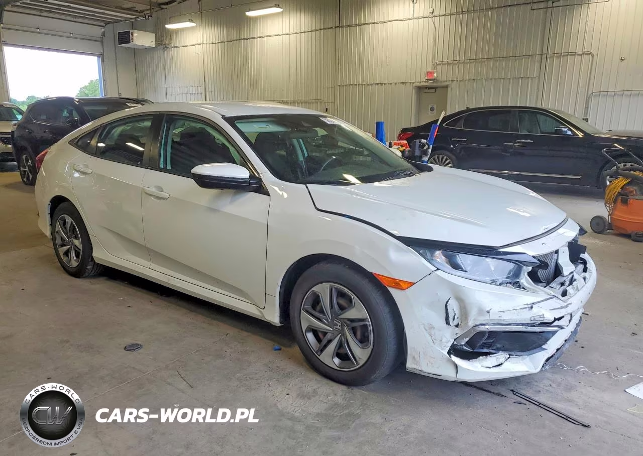 2021 Honda Civic Lx VIN:2HGFC2F6XMH539608 - 4