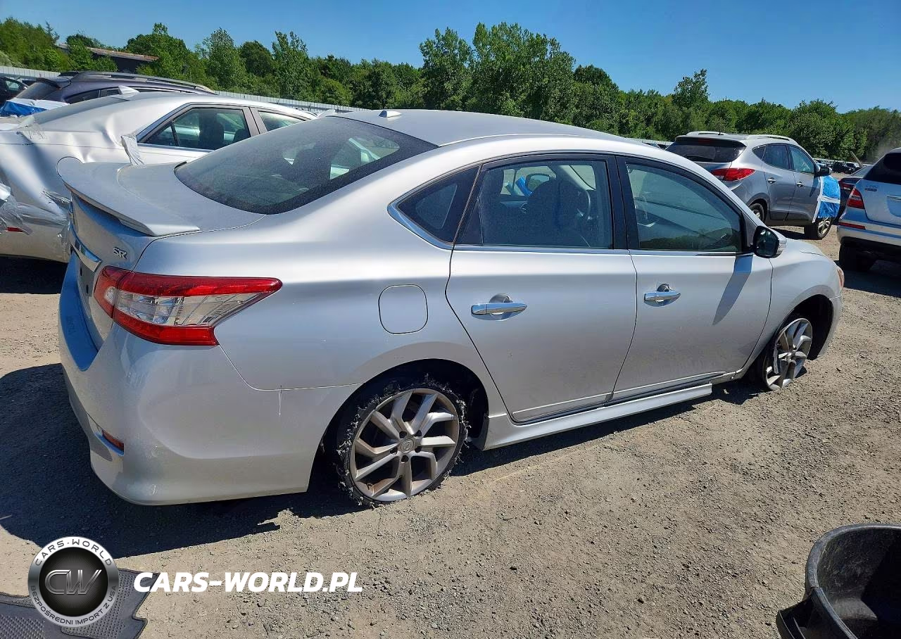 2015 Nissan Sentra Sr VIN:3N1AB7AP2FY343235 - 3