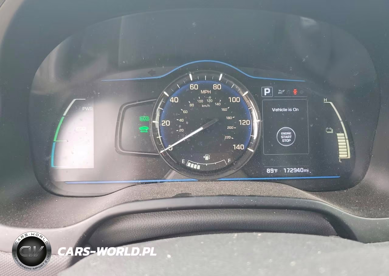 2019 Hyundai Ioniq Blue VIN:KMHC65LC1KU129290 - 9