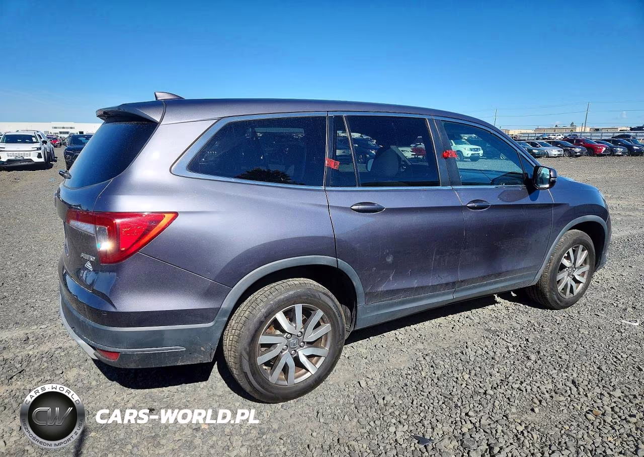 2019 Honda Pilot Ex VIN:5FNYF6H3XKB101344 - 3