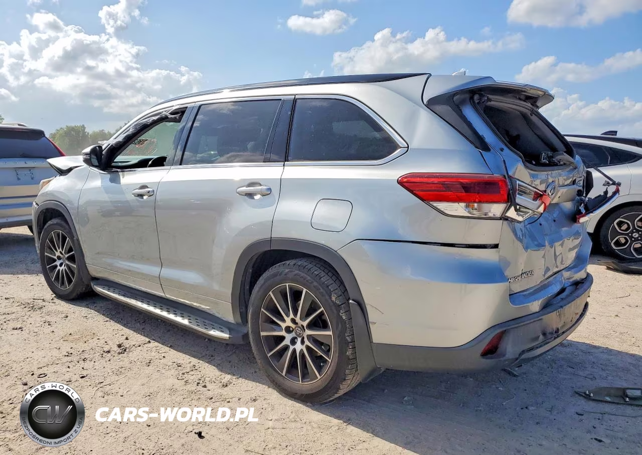 2017 Toyota Highlander Se VIN:5TDKZRFH3HS520492 - 2