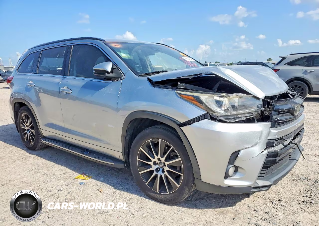 2017 Toyota Highlander Se VIN:5TDKZRFH3HS520492 - 4