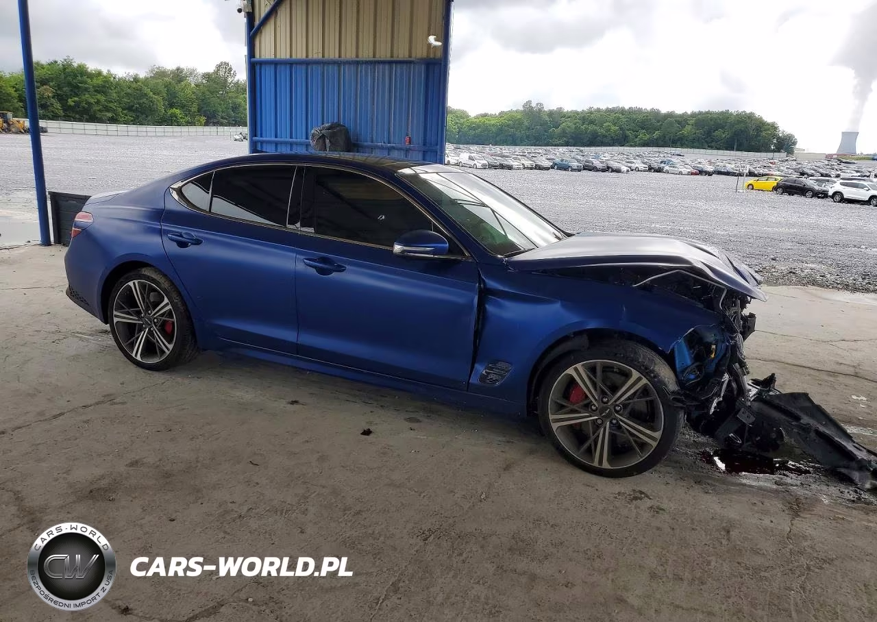 2025 Genesis G70 3.3T Sport Prestige VIN:KMTG54SE2SU147143 - 4