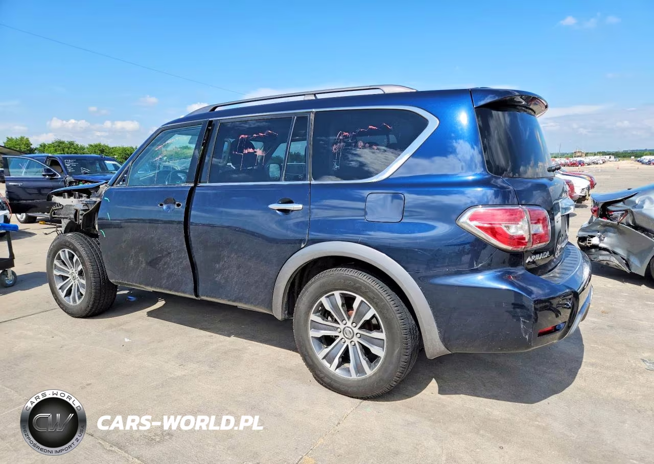 2019 Nissan Armada Sl VIN:JN8AY2ND9K9092782 - 2