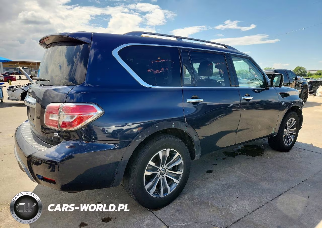 2019 Nissan Armada Sl VIN:JN8AY2ND9K9092782 - 3