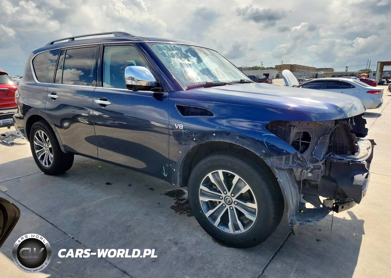2019 Nissan Armada Sl VIN:JN8AY2ND9K9092782 - 4