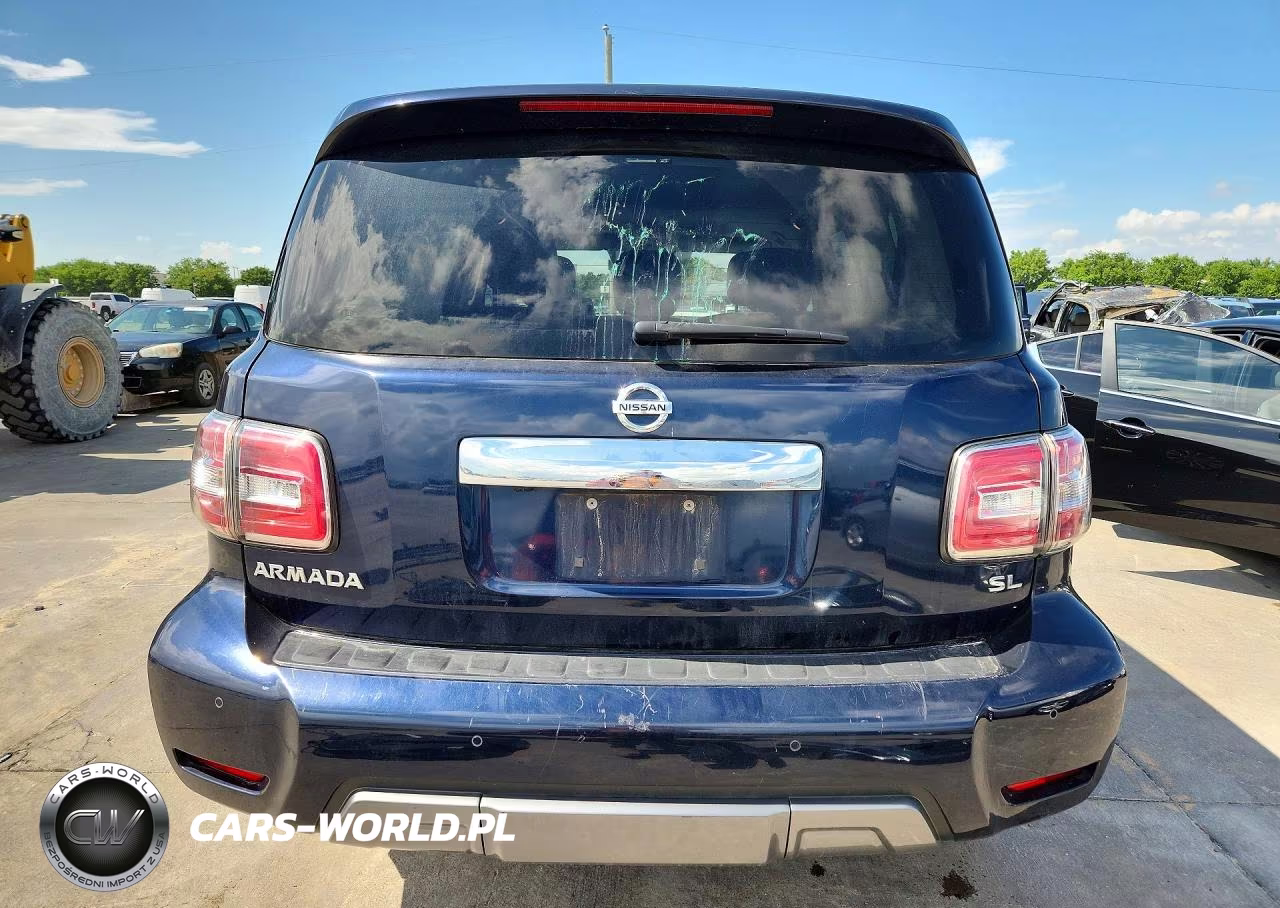 2019 Nissan Armada Sl VIN:JN8AY2ND9K9092782 - 6