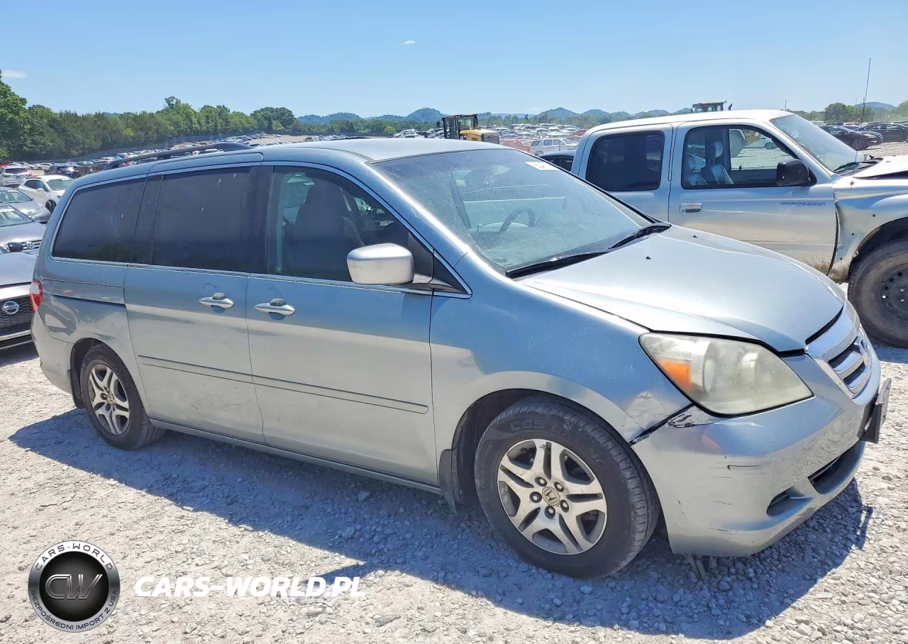 2007 Honda Odyssey Ex VIN:5FNRL38437B024201 - 4