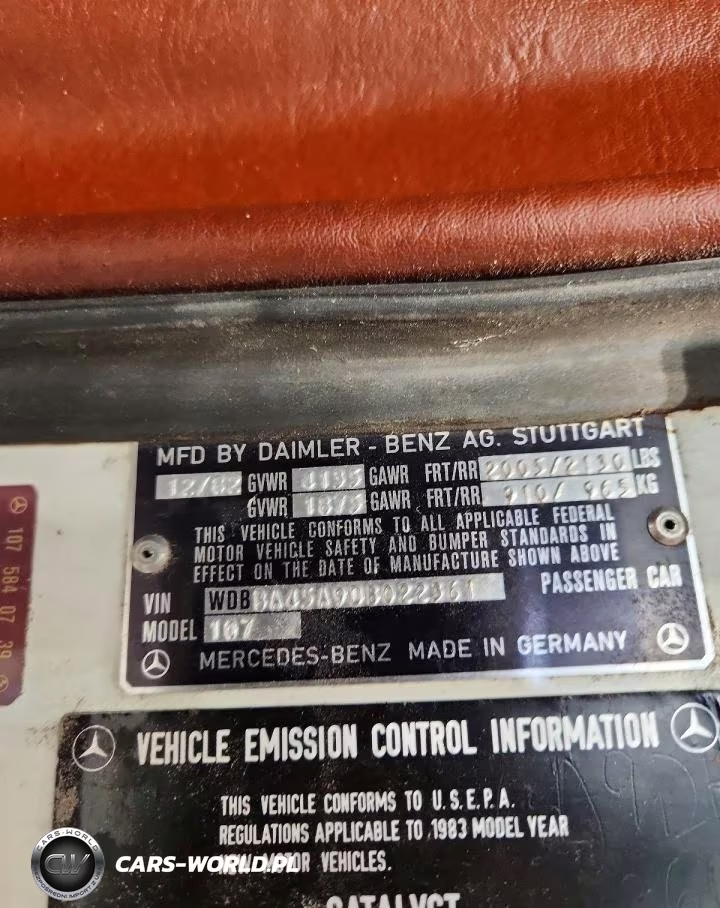 1983 Mercedes-Benz 380 Sl VIN:WDBBA45A9DB022361 - 12