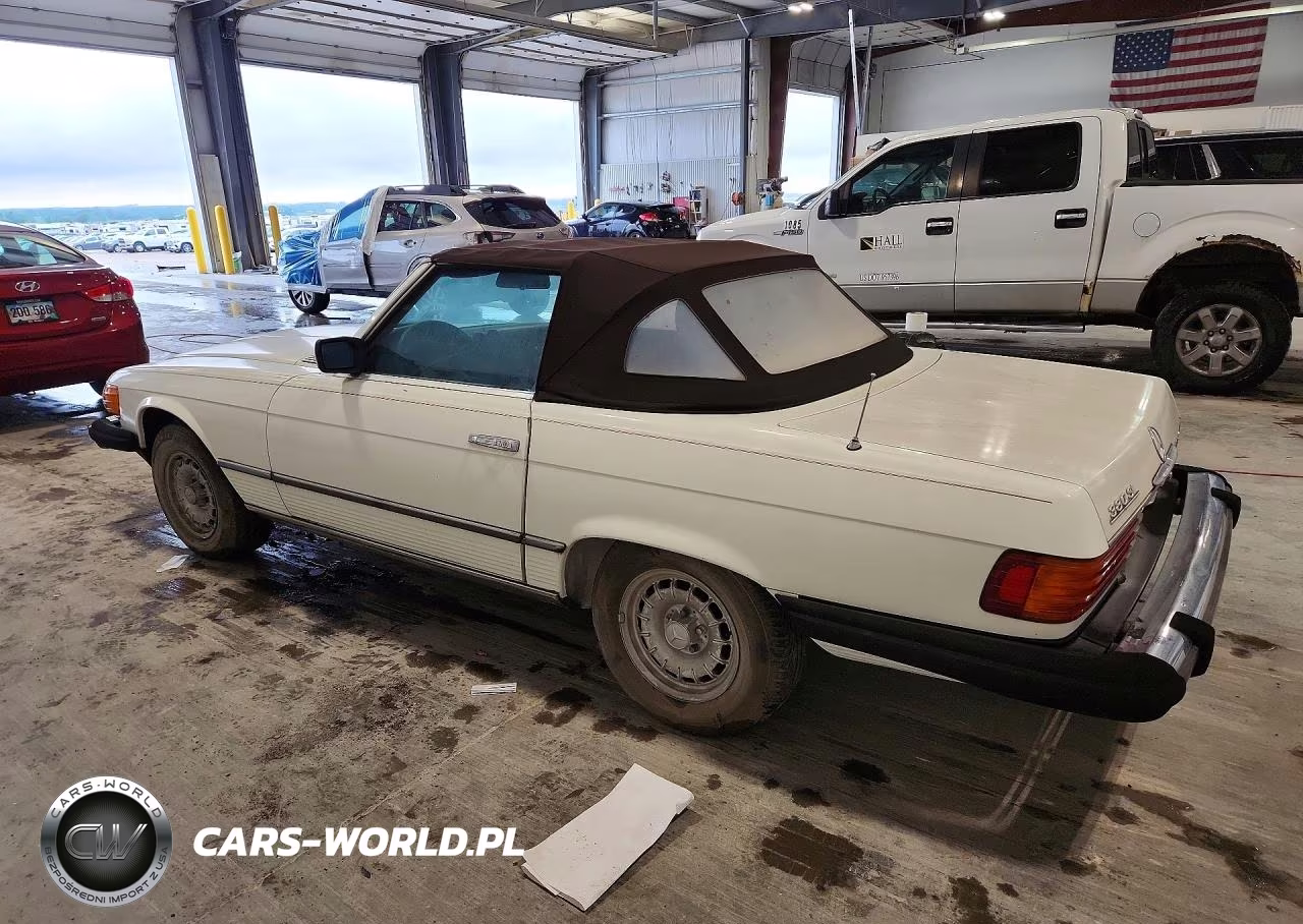 1983 Mercedes-Benz 380 Sl VIN:WDBBA45A9DB022361 - 2