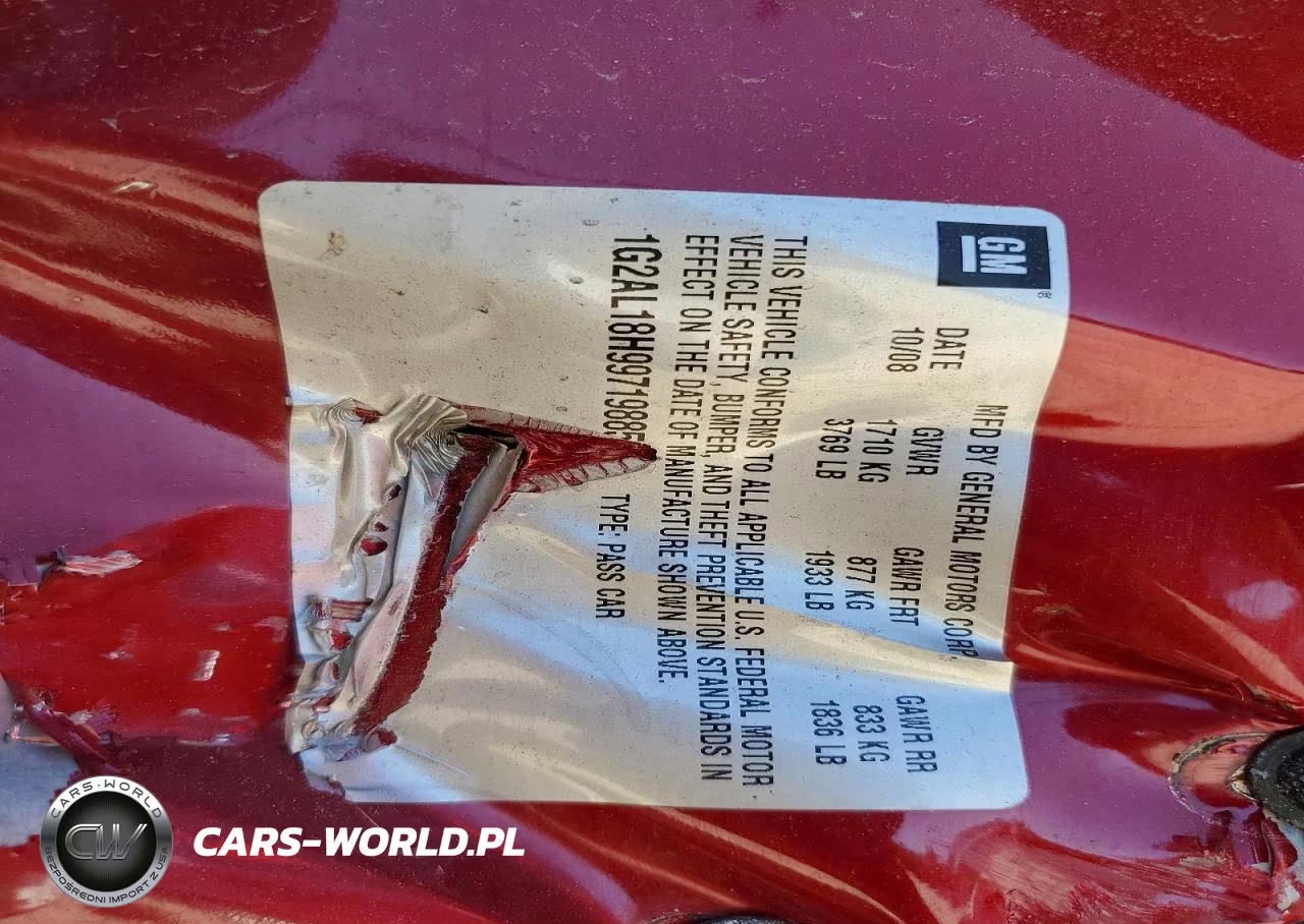2009 Pontiac G5 VIN:1G2AL18H997198856 - 13