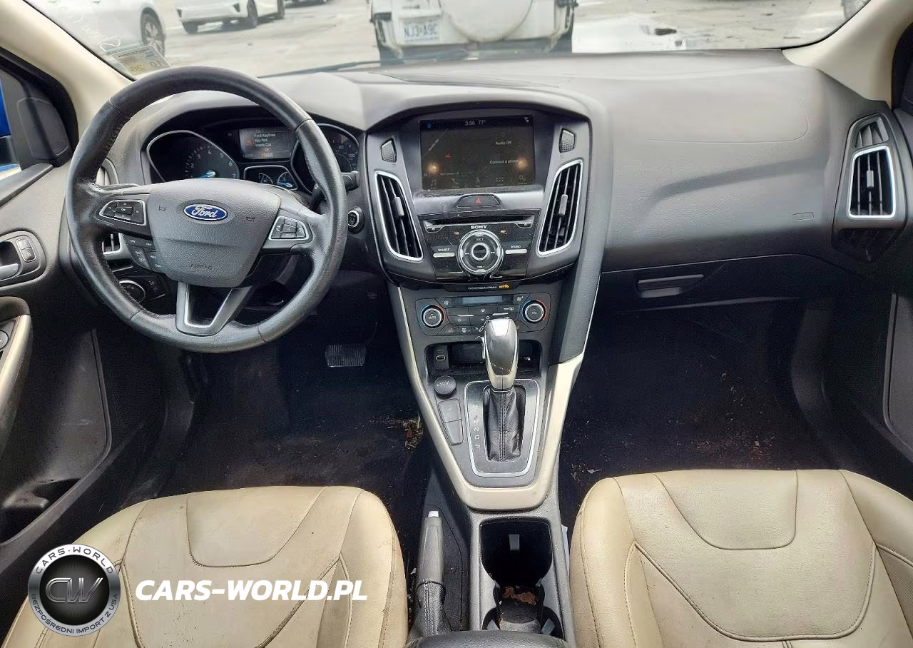 2018 Ford Focus Titanium VIN:1FADP3J25JL316952 - 8