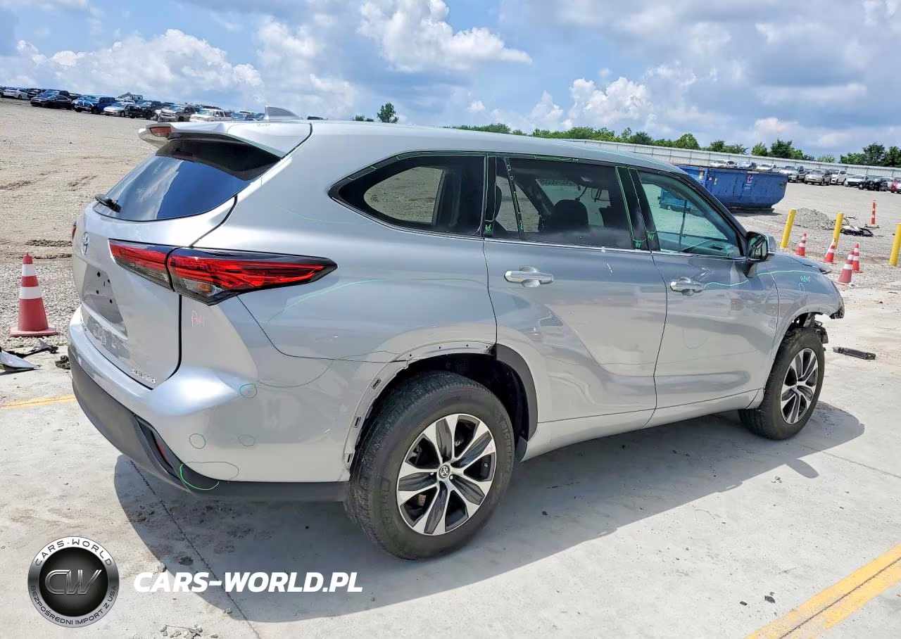 2021 Toyota Highlander Xle VIN:5TDGZRBH9MS527355 - 3