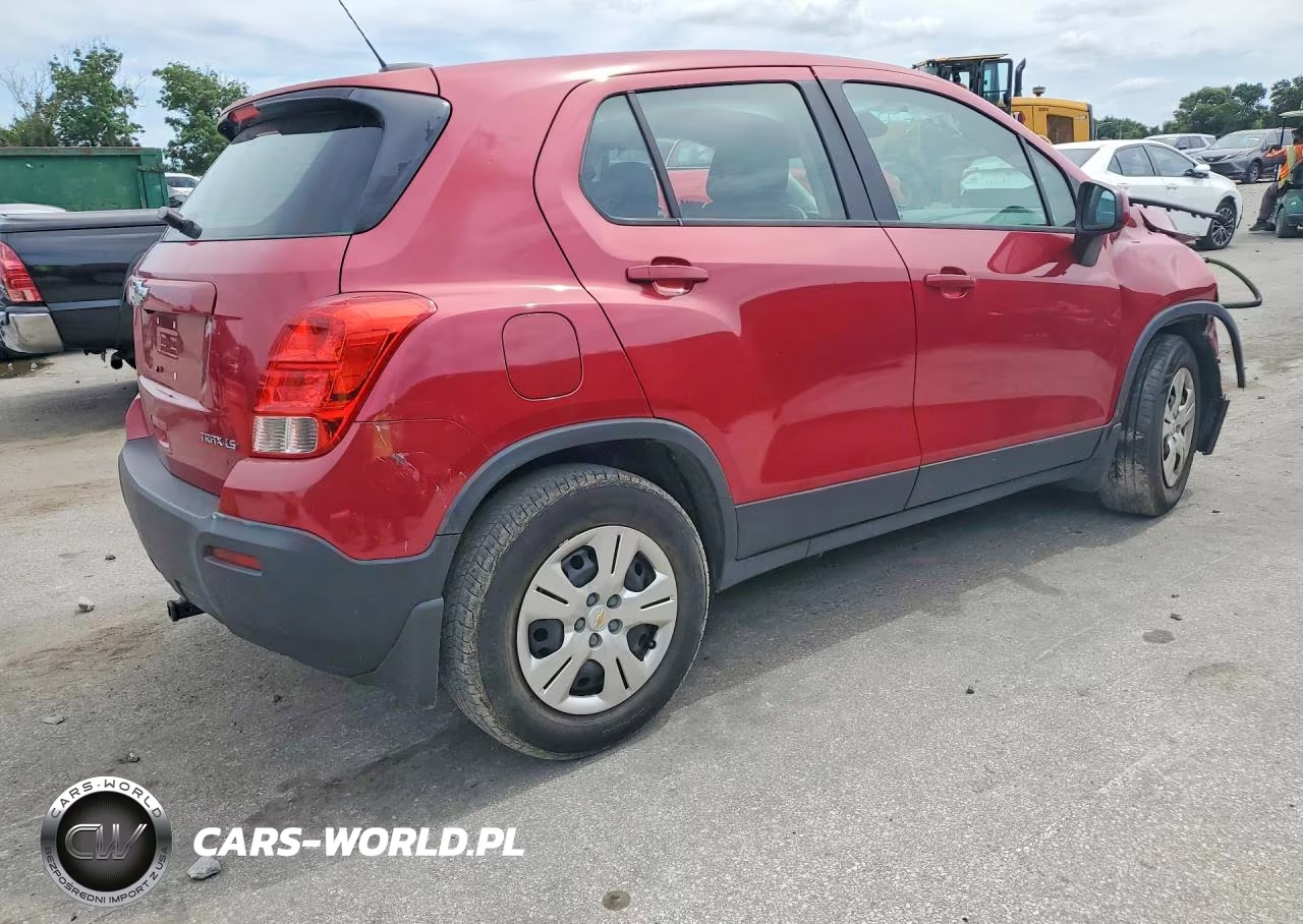 2015 Chevrolet Trax Ls VIN:KL7CJKSB4FB080692 - 3