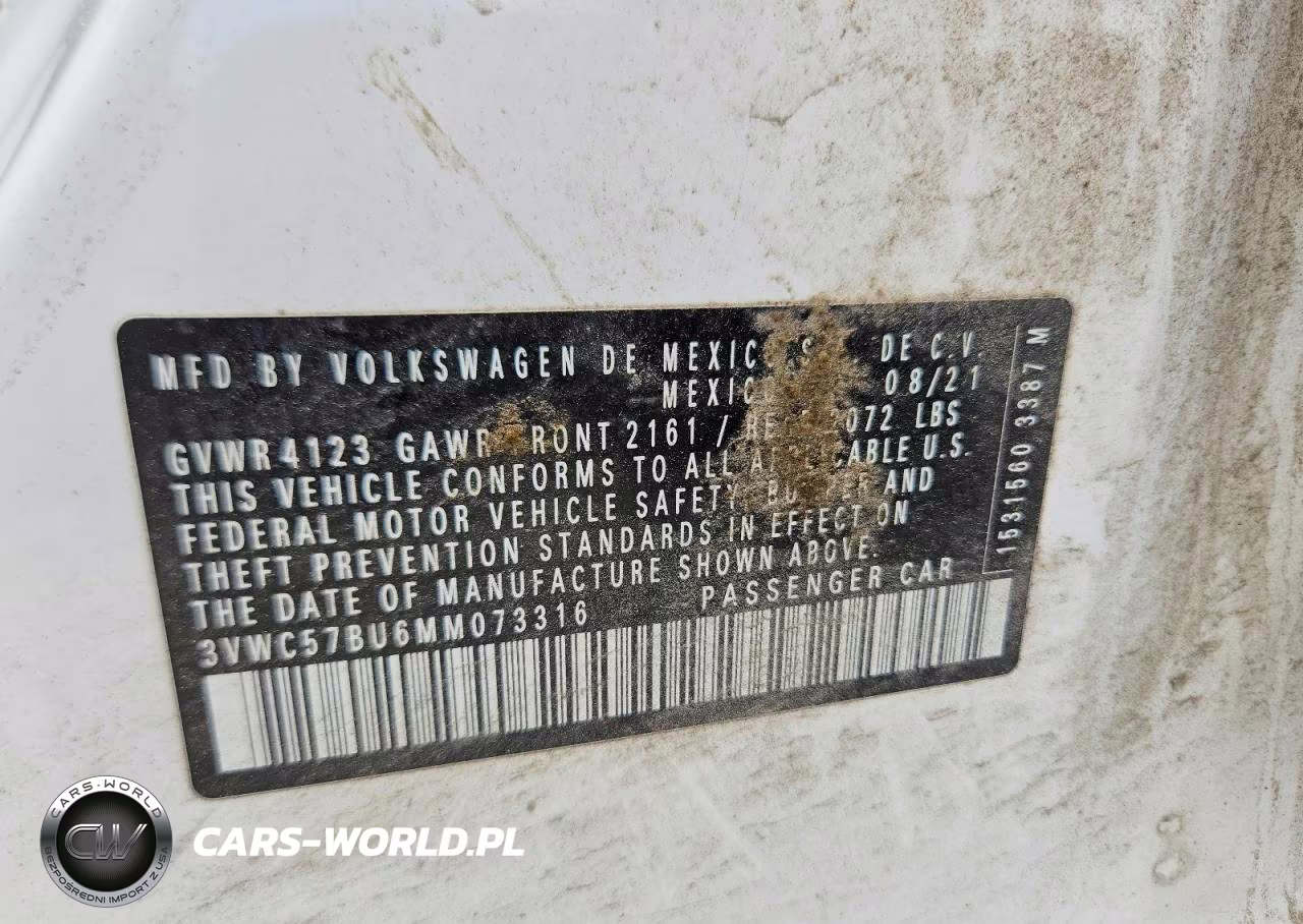 2021 Volkswagen Jetta S VIN:3VWC57BU6MM073316 - 12