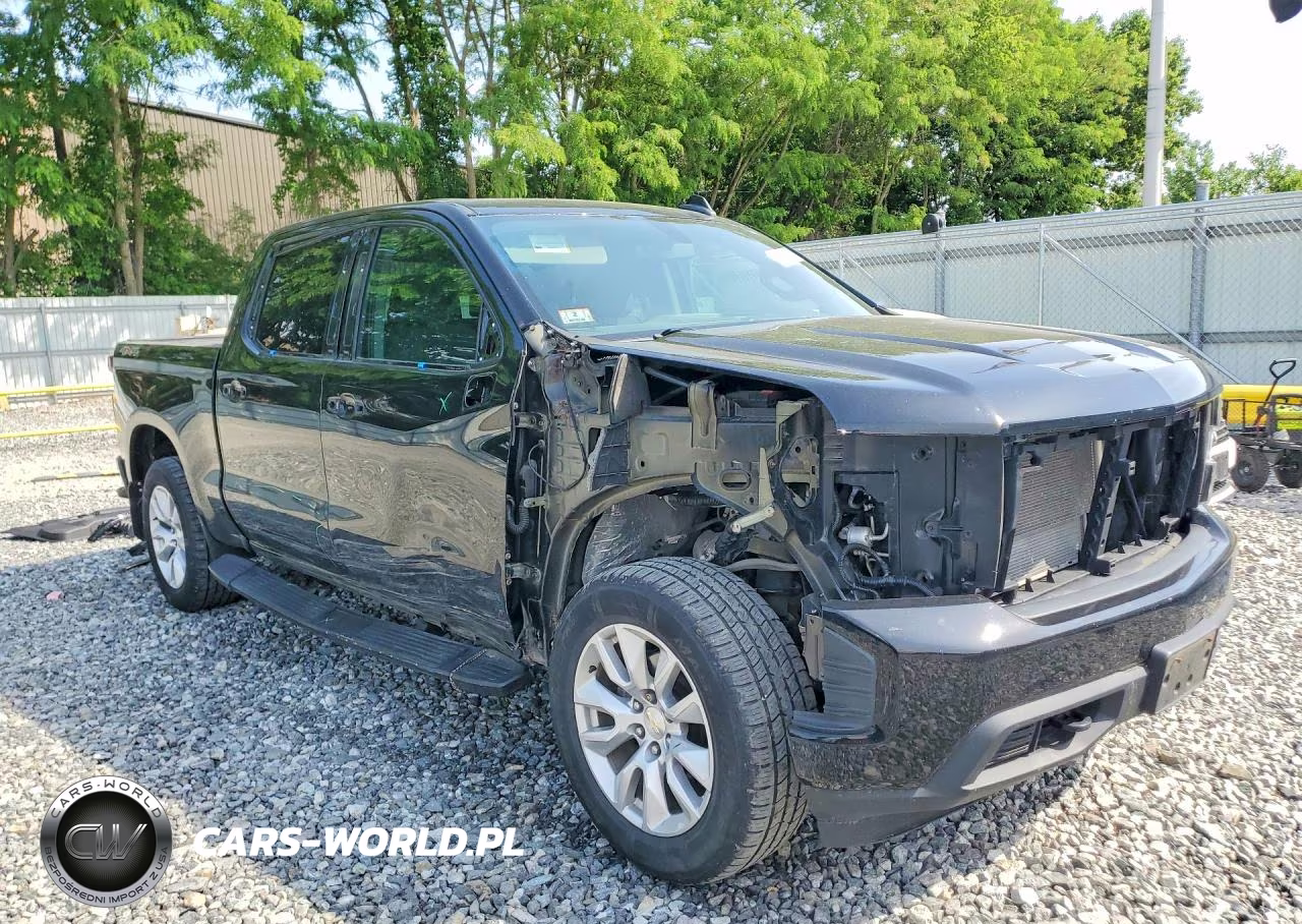 2019 Chevrolet Silverado K1500 Custom VIN:3GCPYBEHXKG307434 - 4