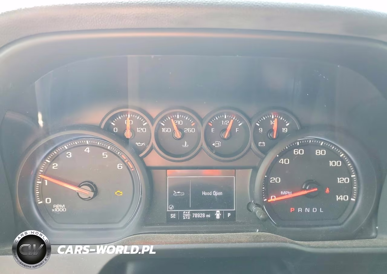 2019 Chevrolet Silverado K1500 Custom VIN:3GCPYBEHXKG307434 - 9