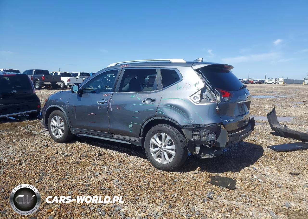 2017 Nissan Rogue Sv VIN:JN8AT2MT0HW404991 - 2