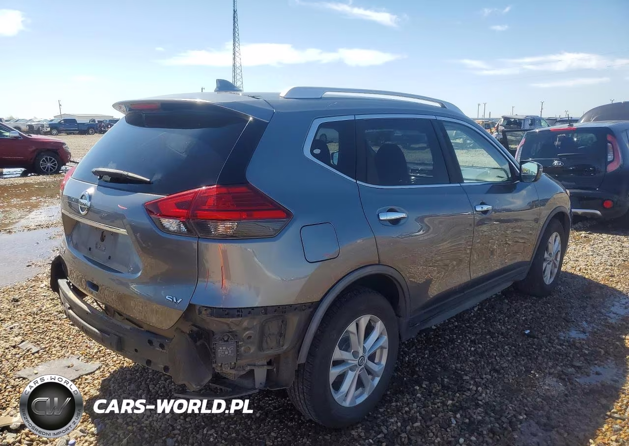 2017 Nissan Rogue Sv VIN:JN8AT2MT0HW404991 - 3