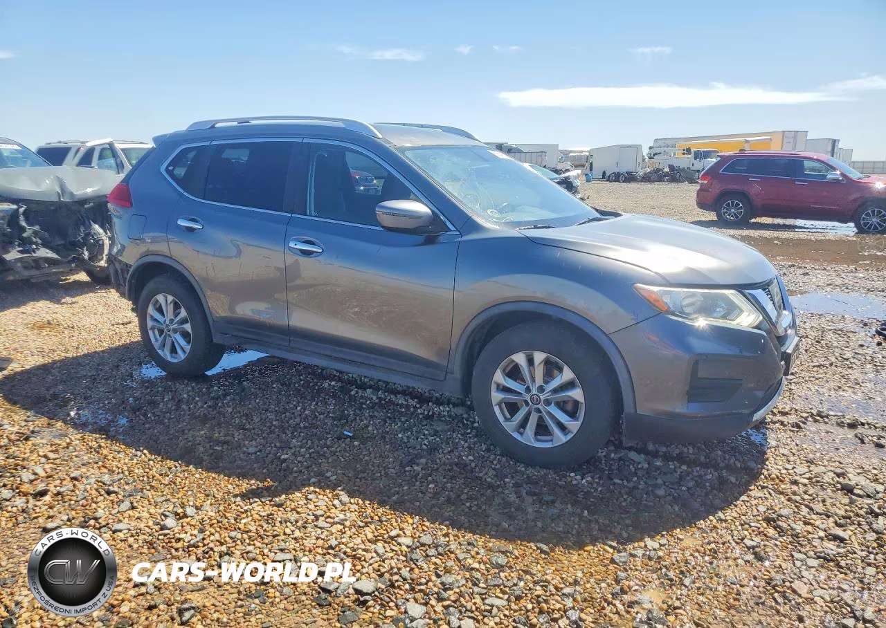 2017 Nissan Rogue Sv VIN:JN8AT2MT0HW404991 - 4