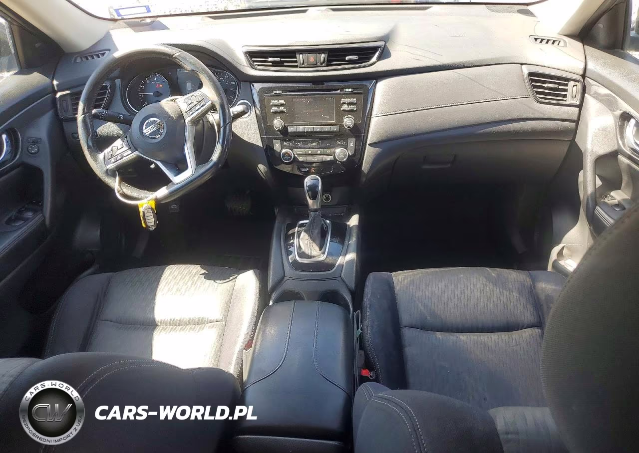 2017 Nissan Rogue Sv VIN:JN8AT2MT0HW404991 - 8