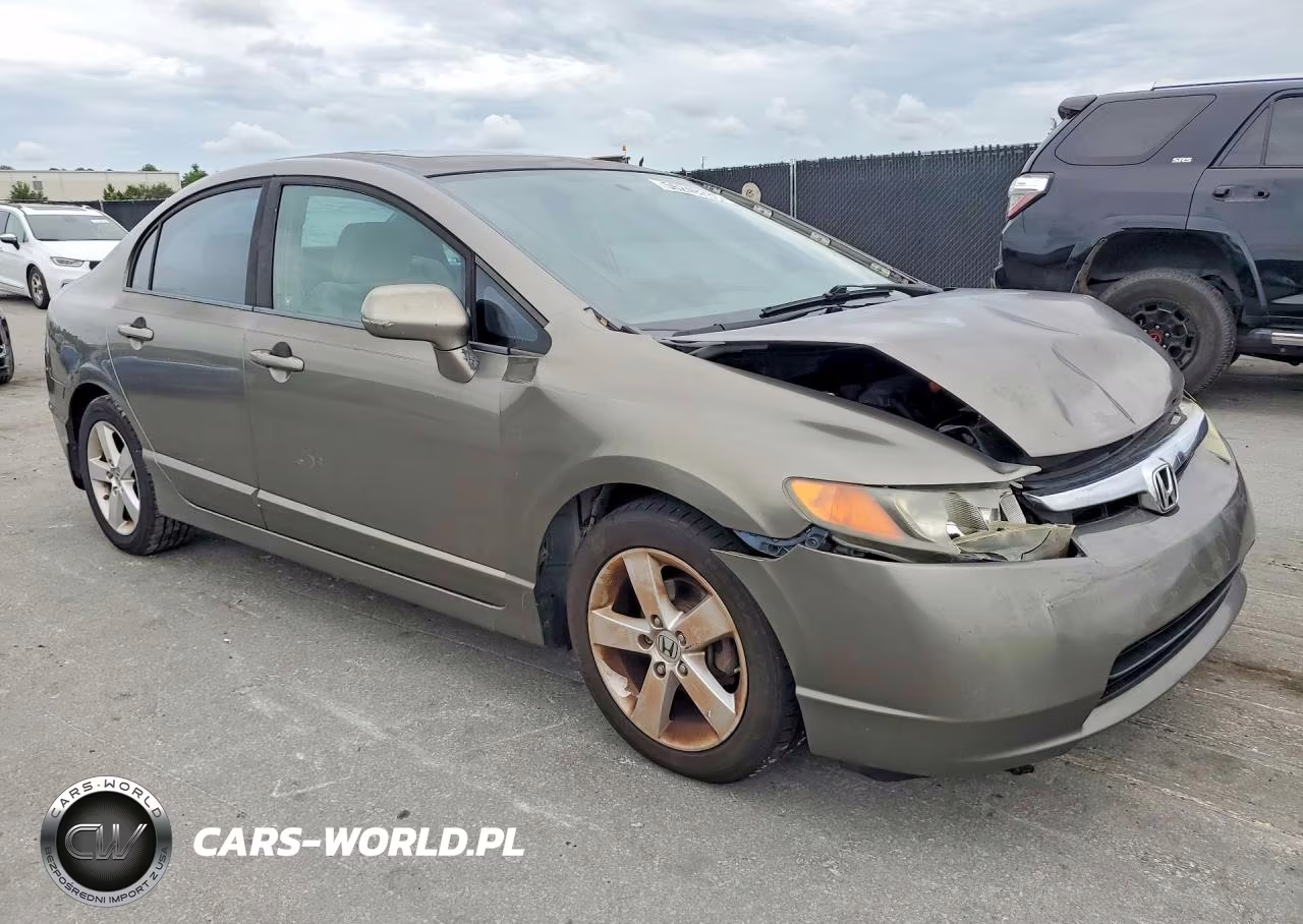 2008 Honda Civic Ex VIN:2HGFA16828H311318 - 4