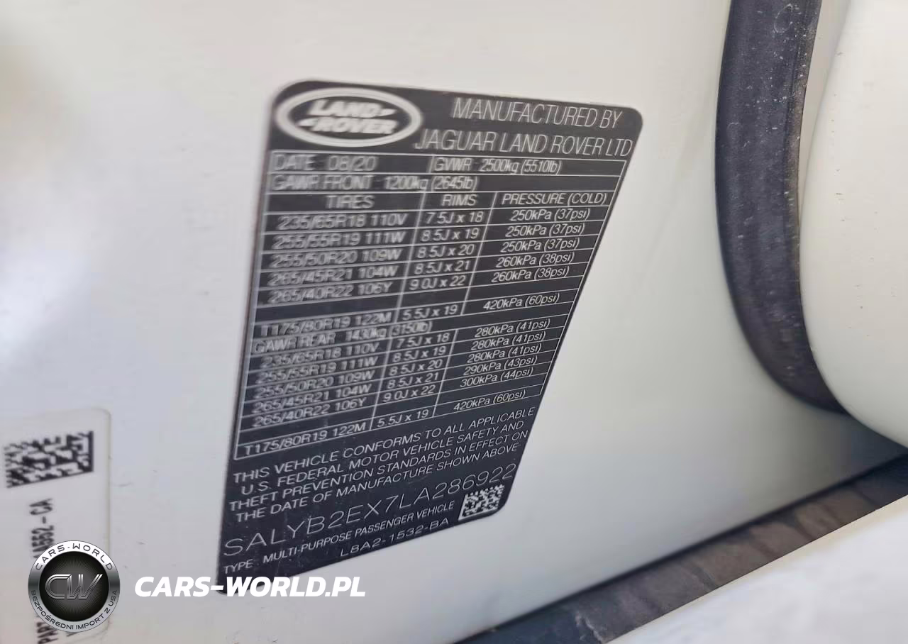 2020 Land Rover Range Rover Velar S VIN:SALYB2EX7LA286922 - 13