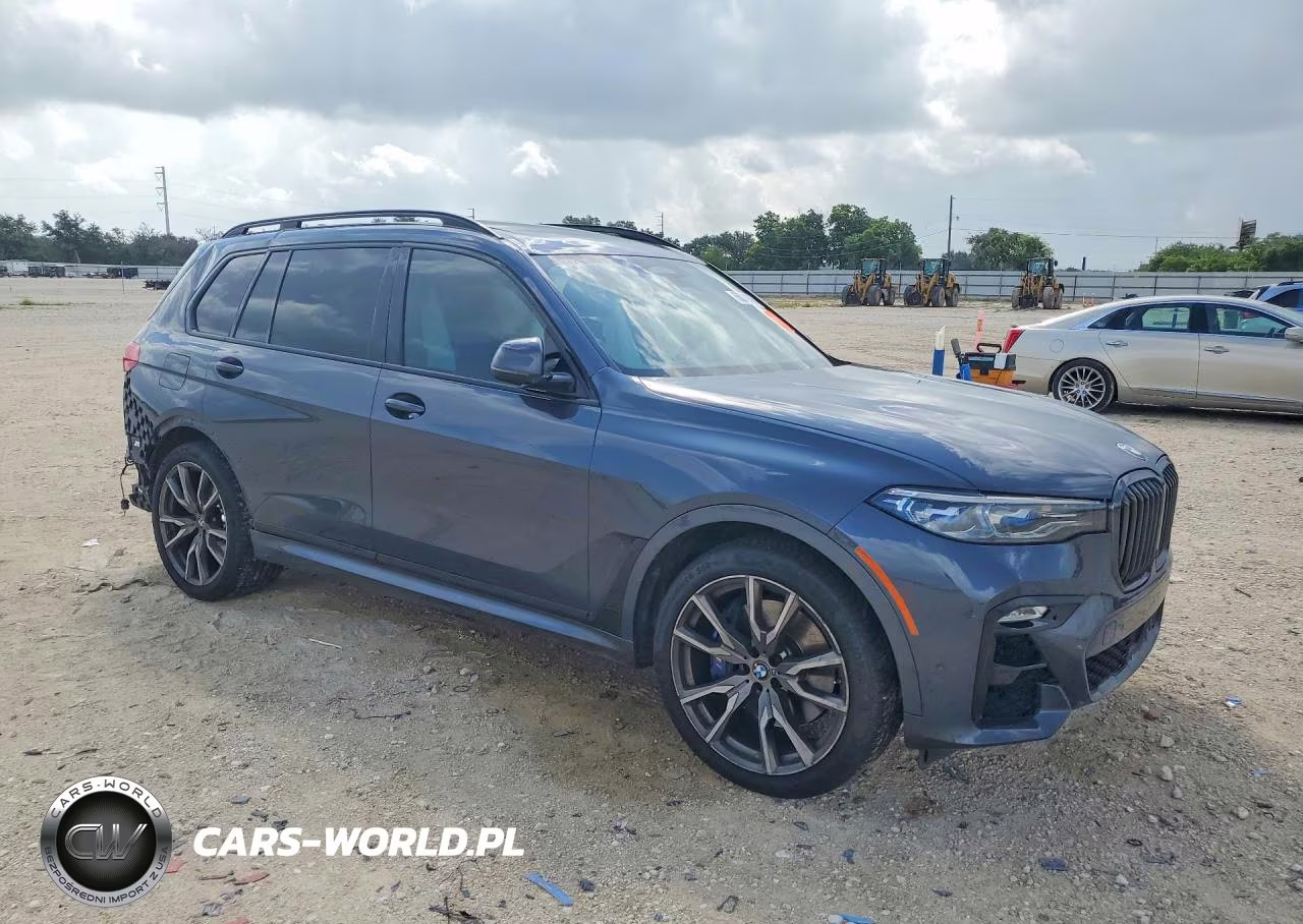 2022 BMW X7 M50I VIN:5UXCX6C07N9M11002 - 4